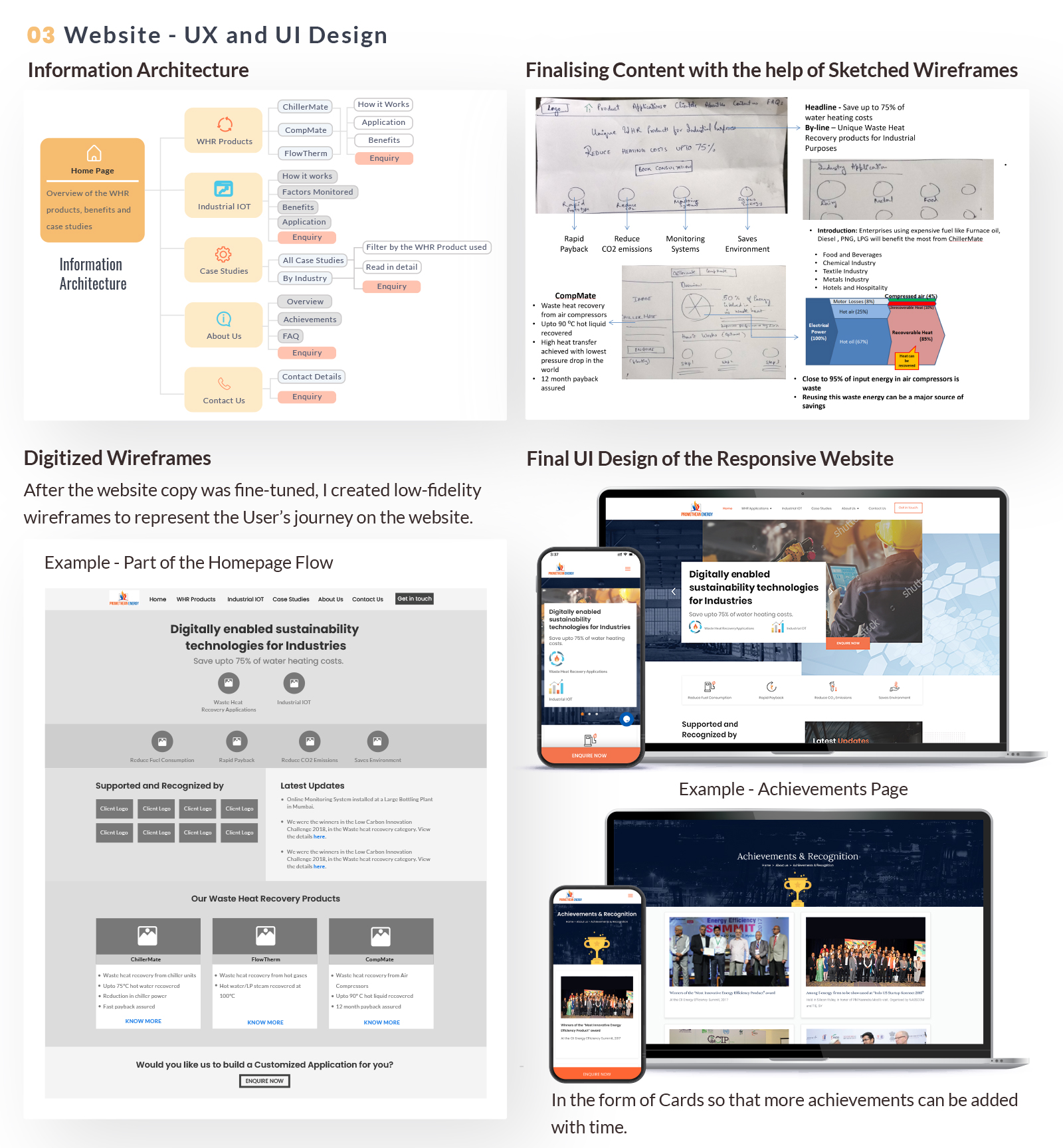 Surya Pillai Promethean Energy UX/UI Design